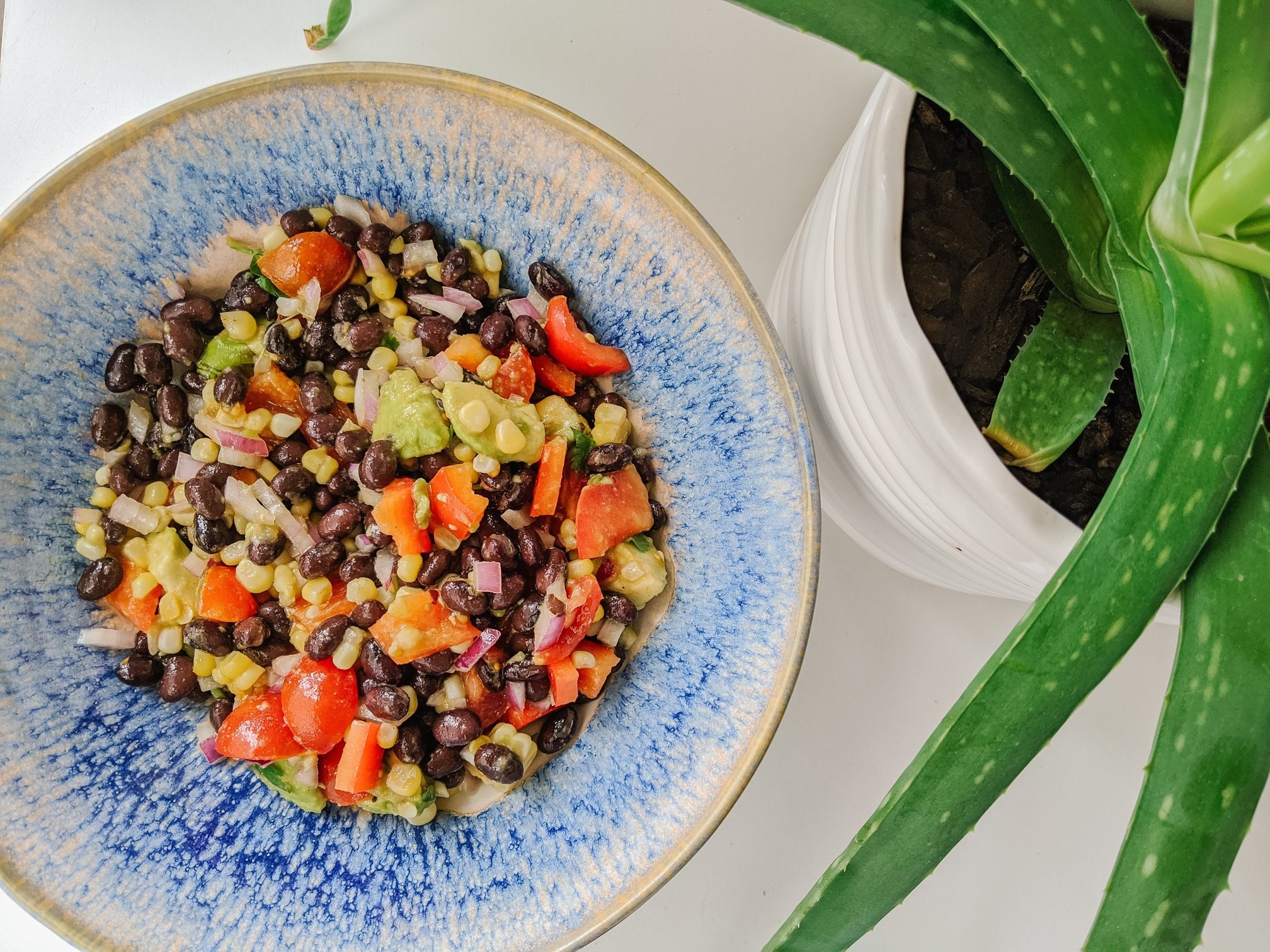 Black Bean & Corn Summer Salad Healthy Eating And Living